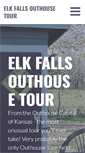 Mobile Screenshot of elkfallsouthousetour.com